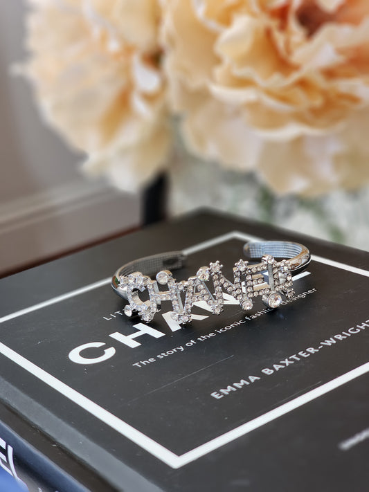 Luxury C Diamond Star Cuff