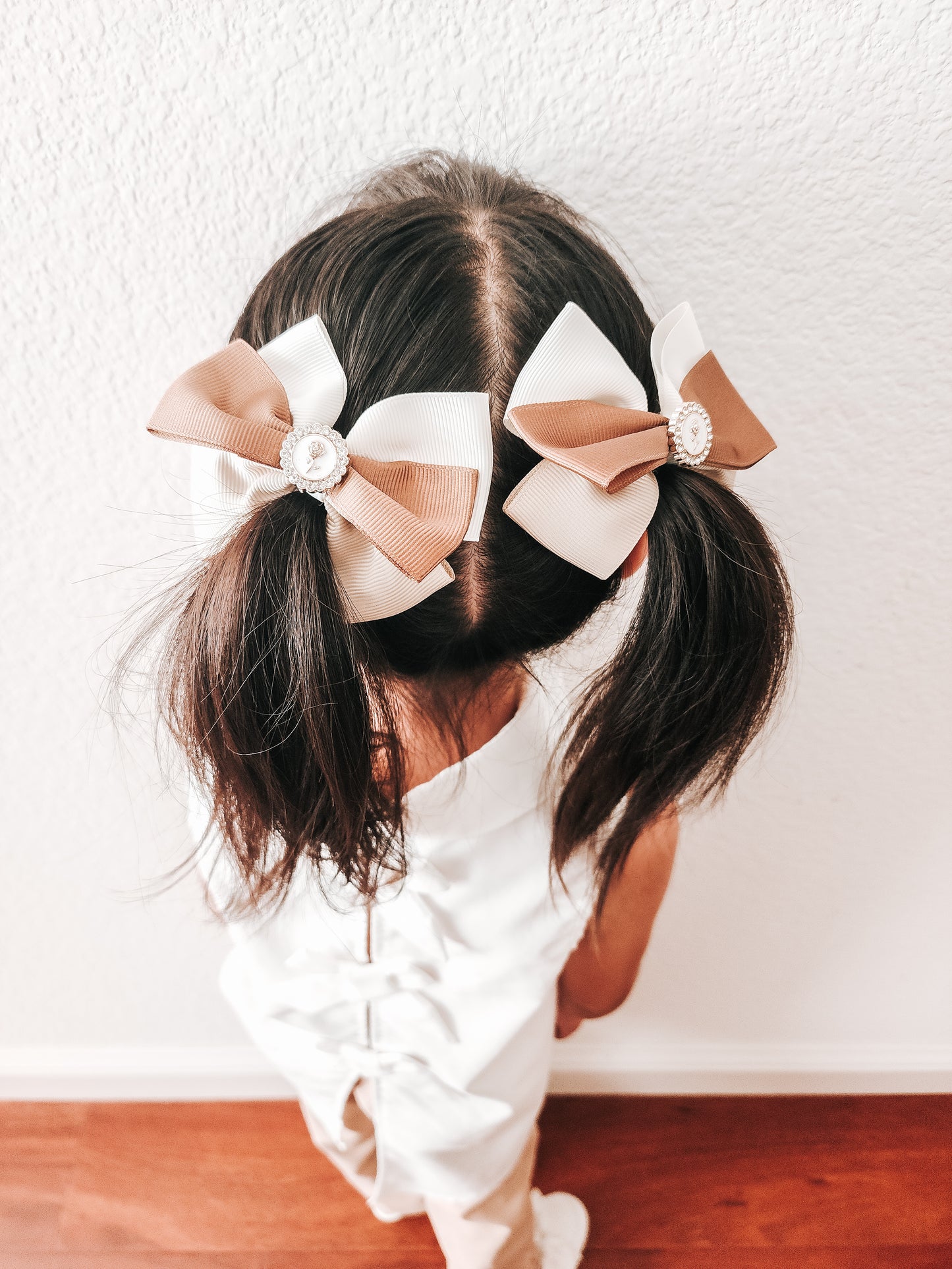 Rosey Bow Hair Clip