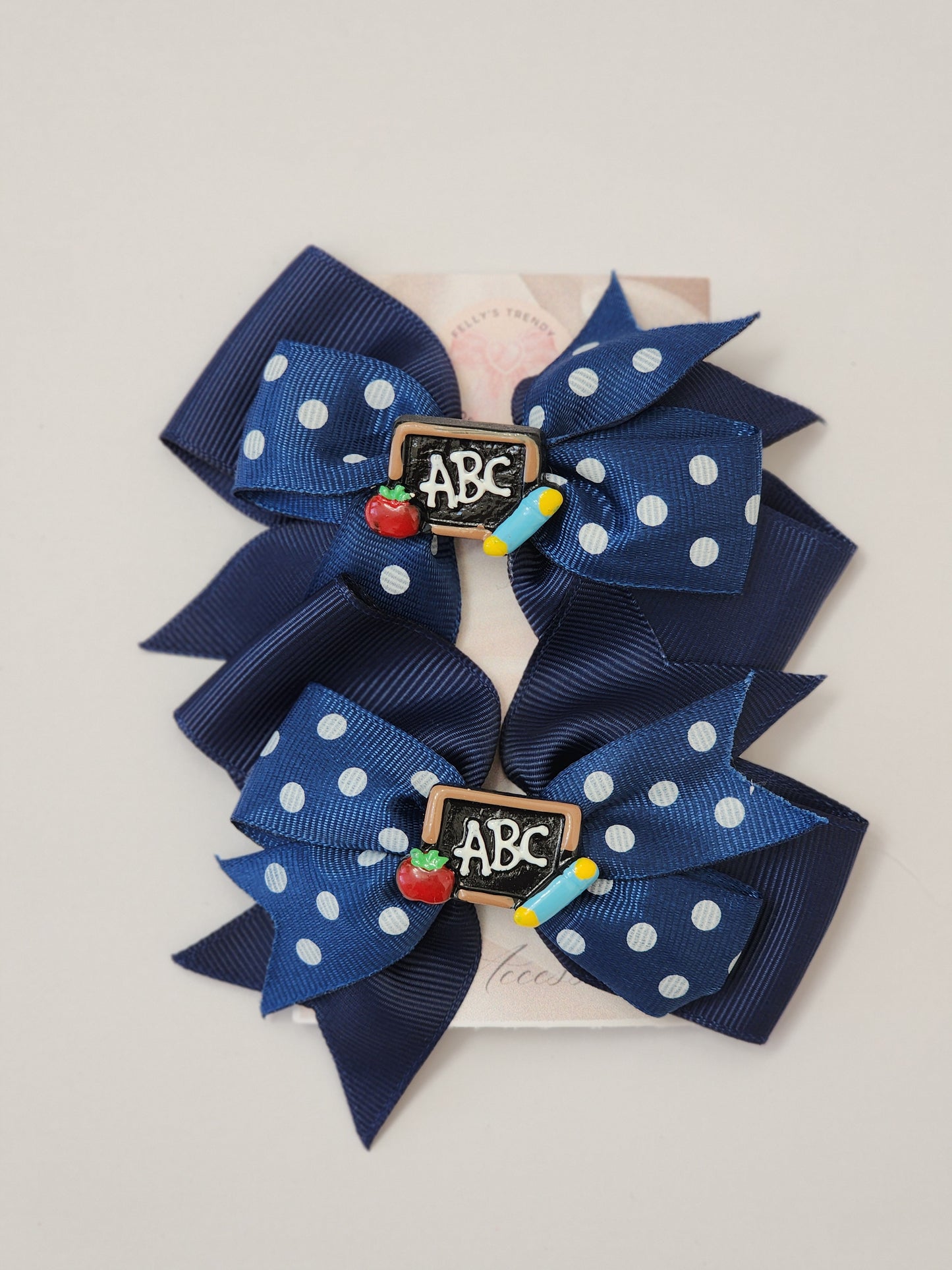 Back2School Hair Bows